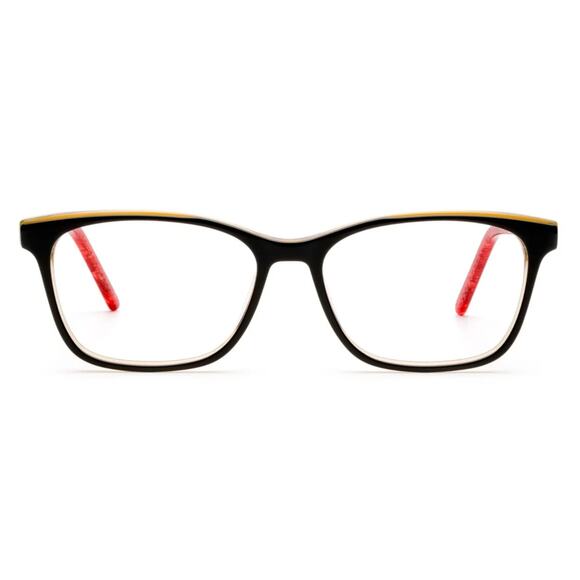 NW 77TH BOOK TINY SOCKS BLACK TAN AUTHENTIC FRAMES EYEGLASSE 47-15-135